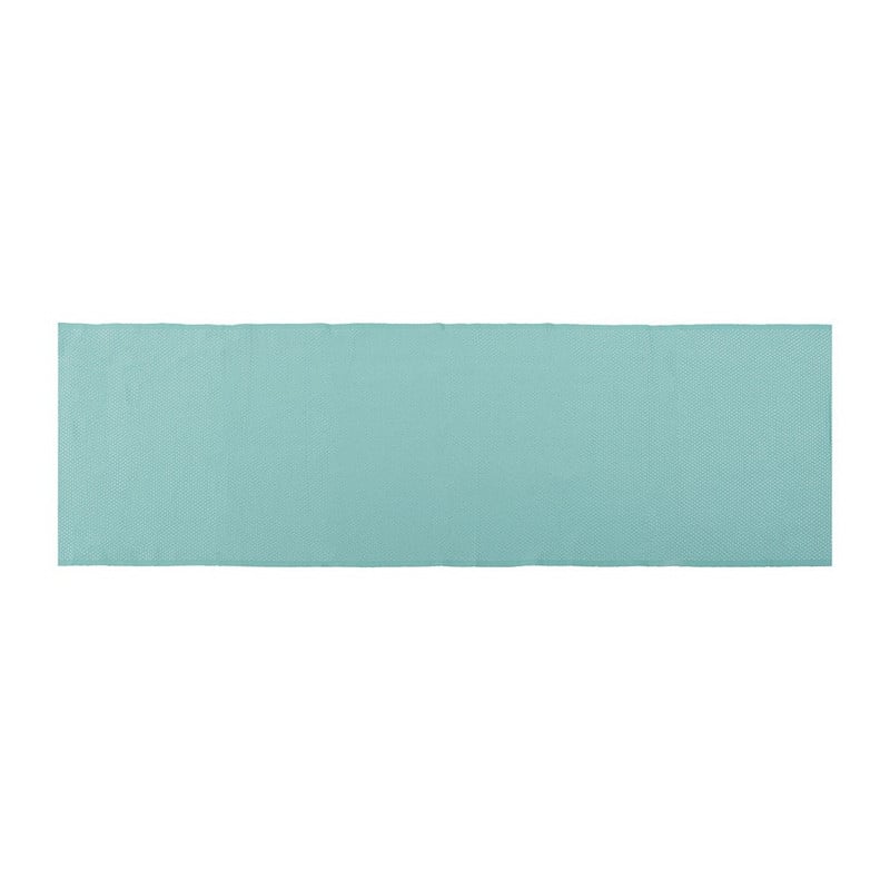 Tafelloper wafel - 45x150 cm - turquoise