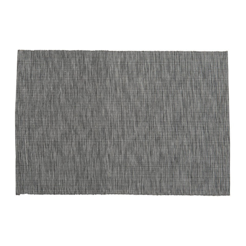 Placemat melange - grijs - 48x33 cm