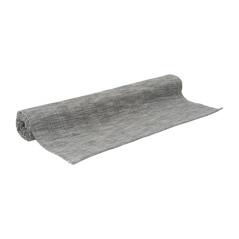 Tafelloper melange - grijs - 45x240 cm