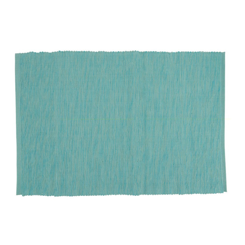 Placemat rib - 33x48 cm - groen