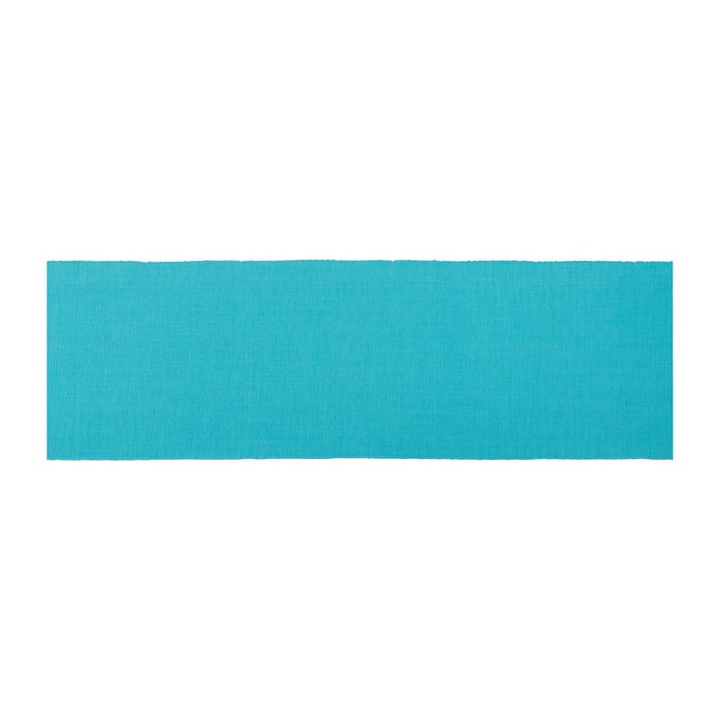 Tafelloper rib - 45x240 cm - blauw