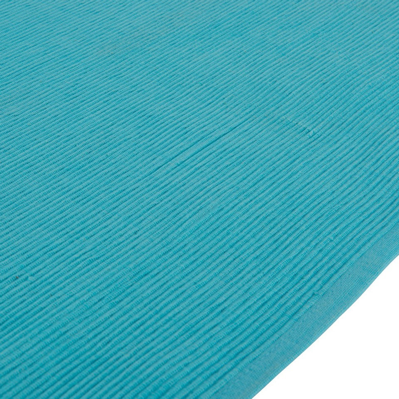 Tafelloper rib - 45x240 cm - blauw