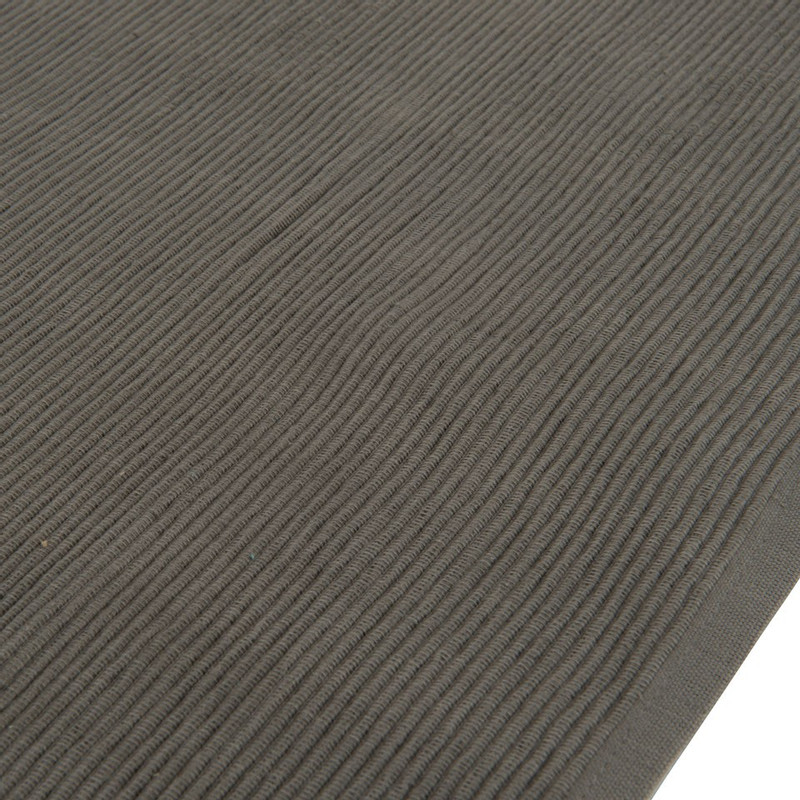Tafelloper rib - 45x240 cm - grijs