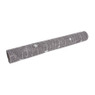 Tafelloper sterren - zilver - 36x150 cm 