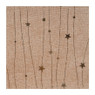 Tafelloper sterren - goud - 36x150 cm 