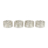 Servetringen zilver - set van 4