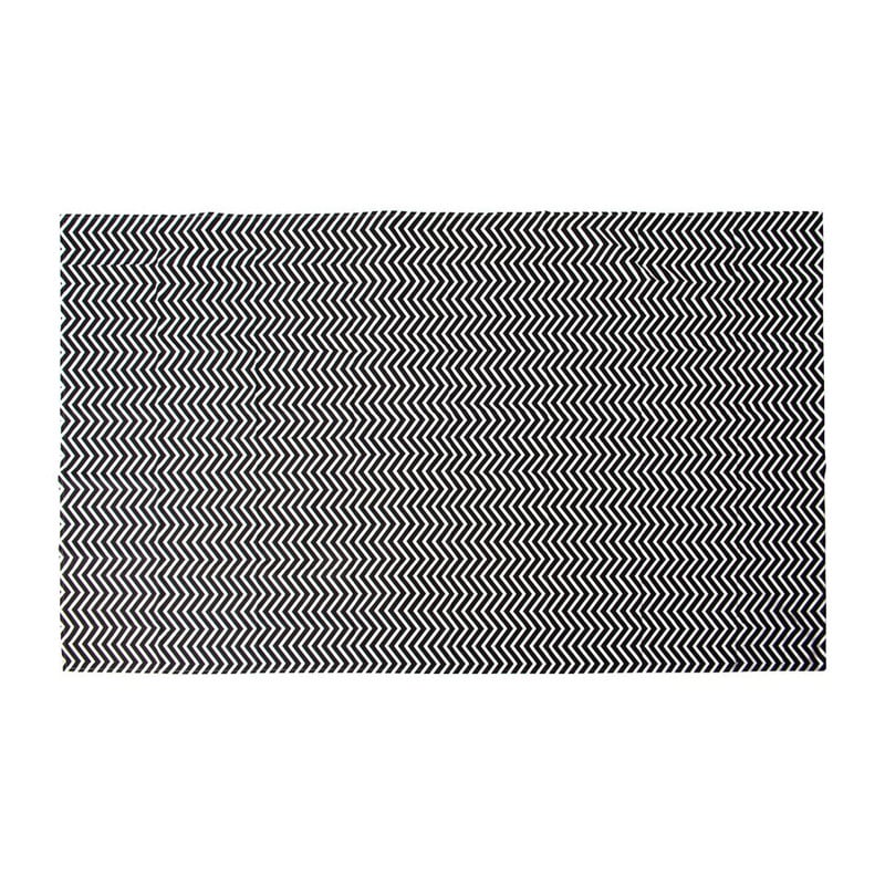 Tafelkleed grafisch - zwart/wit - 240x140 cm