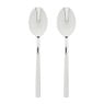 Theelepels - zilverkleurig - set van 2