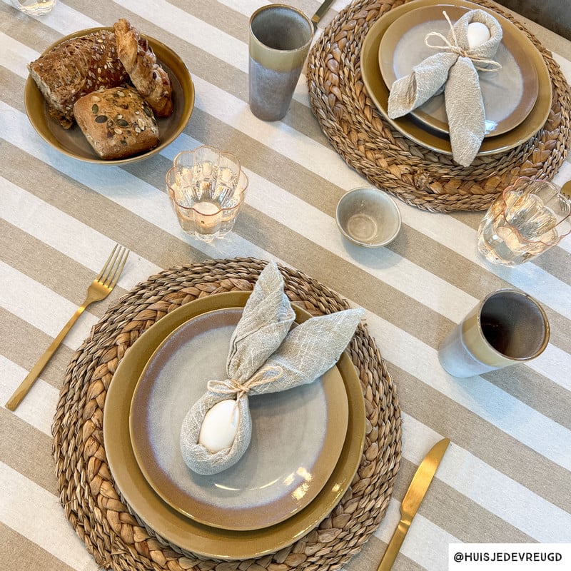Tafelvorken - goudkleurig - set van 2