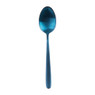 Lepel - mat blauw - RVS