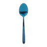 Lepel - mat blauw - RVS