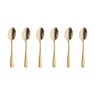 Amefa theelepels - Austin - vintage goud - 6-delig