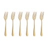Amefa gebaksvorkjes - Austin - vintage goud - 6-delig