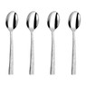 Koffielepels Jungle - Zilverkleurig - 4 stuks