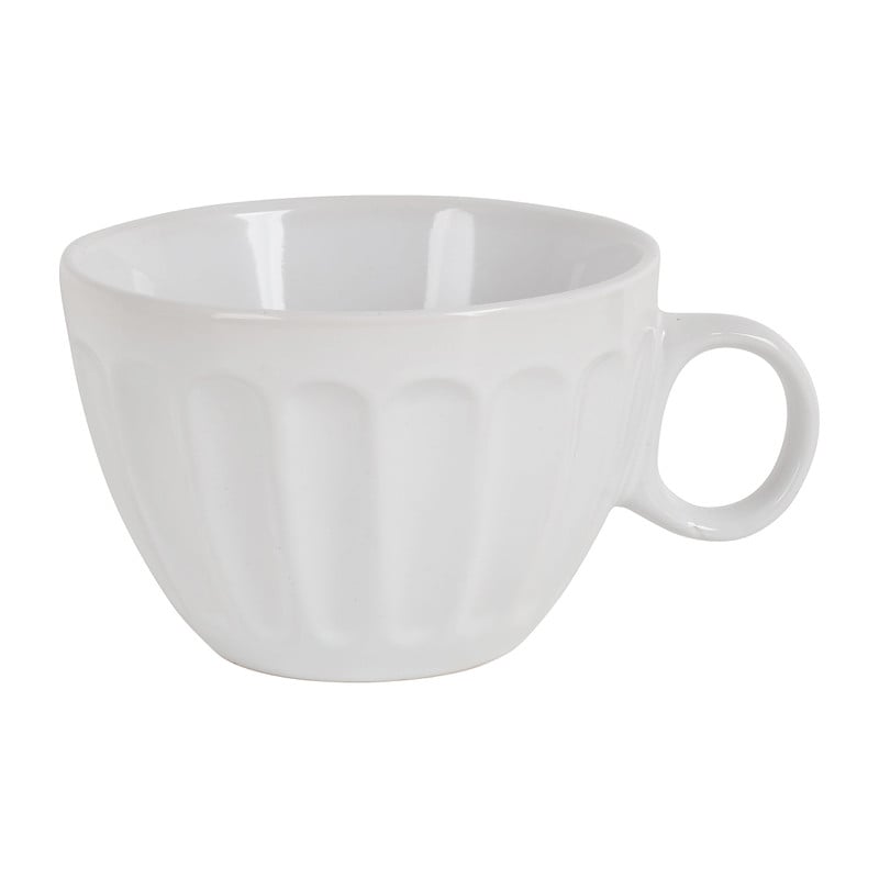 Soepkom facet - Wit - 400 ml