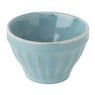 Schaal facet - turquoise - ⌀9x5.7 cm 