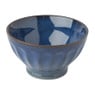 Schaal facet - donkerblauw - ⌀13x7.5 cm 