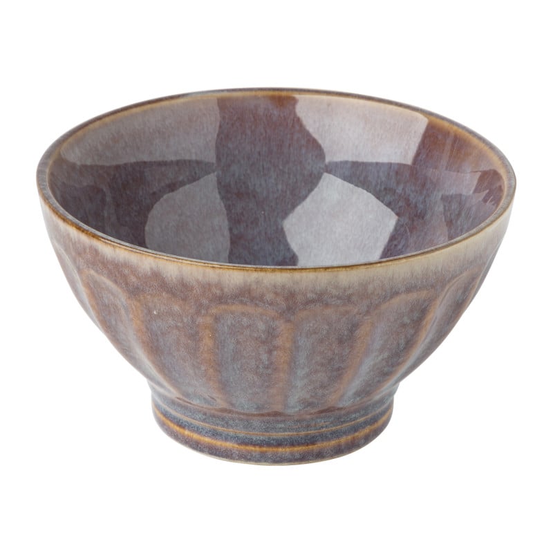 Schaal facet - lichtblauw - ⌀13x7.5 cm 
