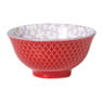 Schaaltje Anna klein - rood/grijs - ø9x4.6 cm