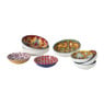 Schaaltje Pablo middel - rood/blauw - ø12.2x2.5 cm