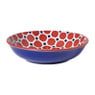 Schoteltje Anne - rood/blauw - ø9.7x2 cm