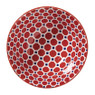 Schaaltje Anne groot - rood/blauw - ø15.8x7.3 cm
