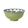 Schaaltje Rene middel - groen/blauw - ø12.3x5.8 cm
