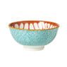 Schaaltje Nane middel - oranje/blauw - ø12.3x5.8 cm