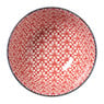 Schaaltje Amily middel - donkerblauw/rood - ø12x5.8 cm