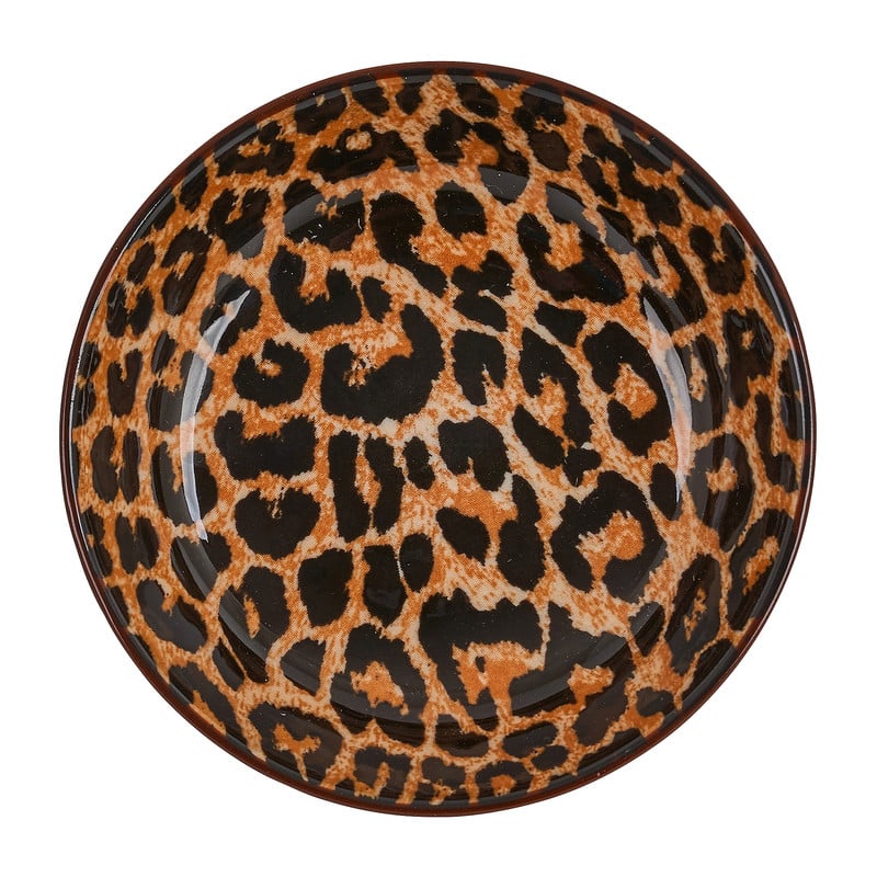Schoteltje zoe - panter - ø9.5 cm