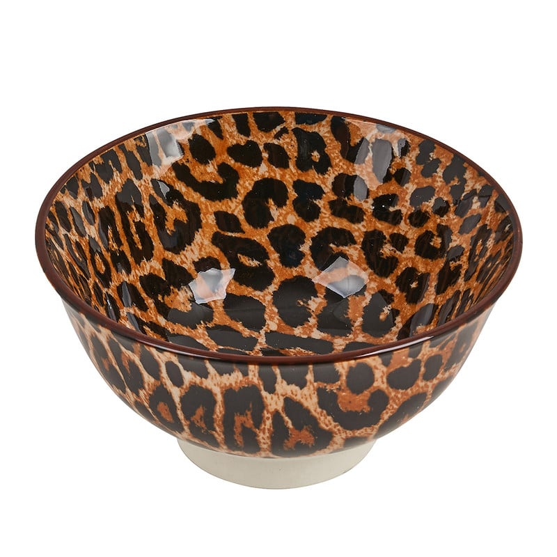 Schaaltje zoe - panter- ø9x5 cm 
