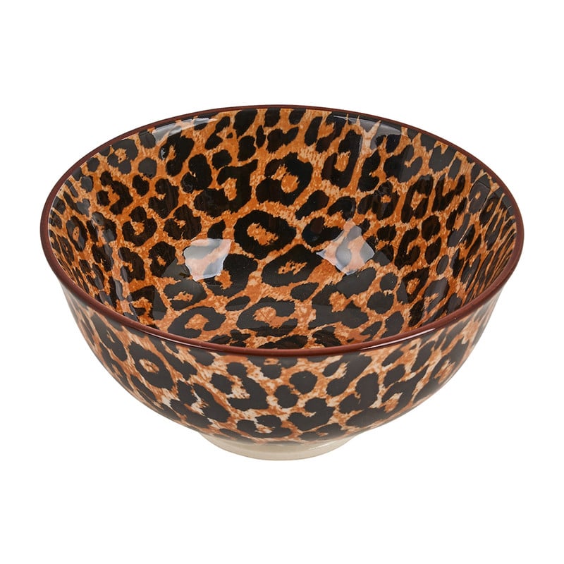 Schaal zoe - panter- ø11.5x6 cm 