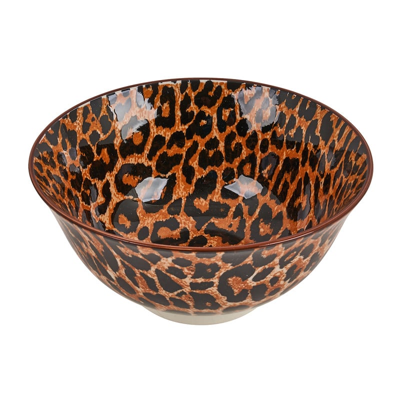 Schaal zoe - panter- ø15.5x7 cm 