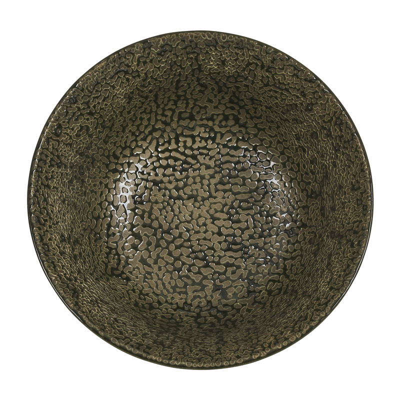 Schaal zoe - groen - ø15.5x7 cm 