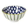 Schaaltje middel Bowie - groen/blauw - ø12x5.8 cm