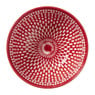 Schaaltje middel Bibi - roze/rood - ø12x5.8 cm