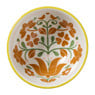 Schaaltje klein Britt - oranje/bruin - ø9x4.6 cm