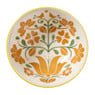 Schaaltje groot Britt - oranje/bruin - ø15.5x7 cm