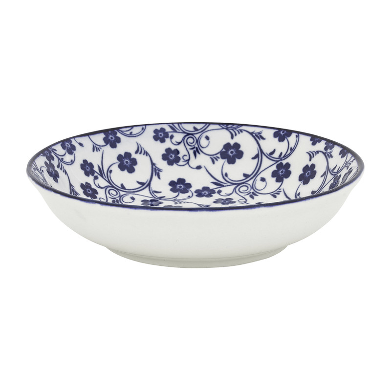 Schaaltje blue print - diverse varianten - ø14x3.5 cm