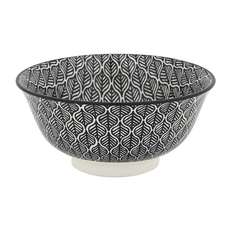 Schaal black print - diverse varianten - ø12 cm 