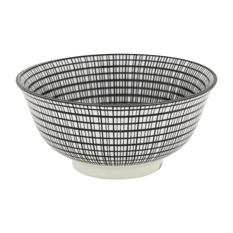Schaal black print - diverse varianten - ø12 cm 