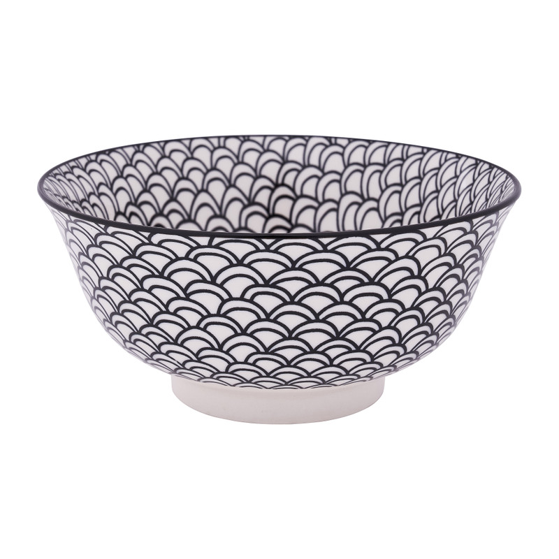 Schaal black print - diverse varianten - ø15 cm 