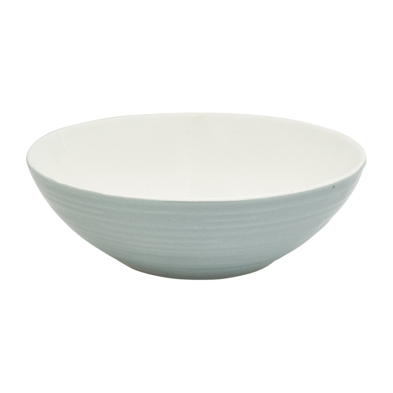 Schaaltje geribbeld - diverse kleuren - ø18 cm