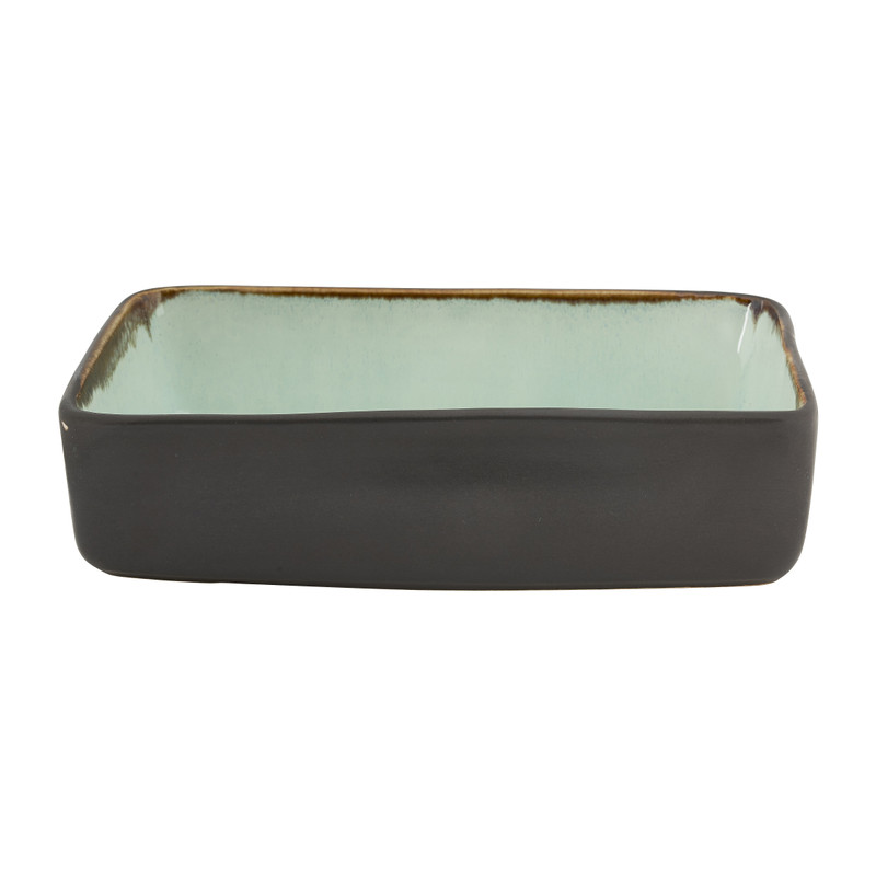 Schaal reactive glaze - 18.5x10.5 cm 
