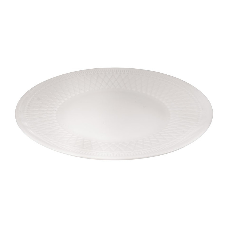 Dinerbord Alizee - wit - 28 cm