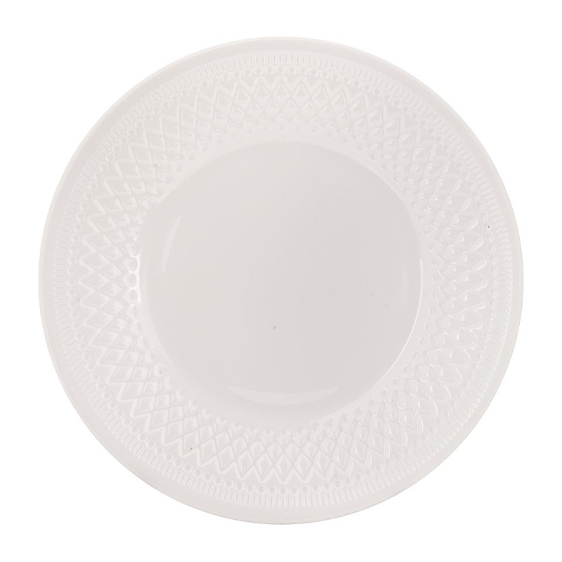 Ontbijtbord Alizee - wit - 22 cm