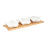 Schaaltjes ster met plank - 30x10 cm 