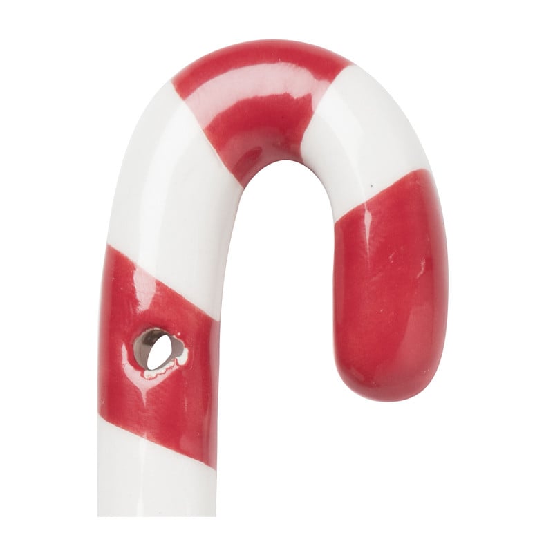 Lepeltje candycane - diverse kleuren - 1.4x16x3.2 cm