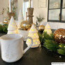 Mok kerstboom - wit 