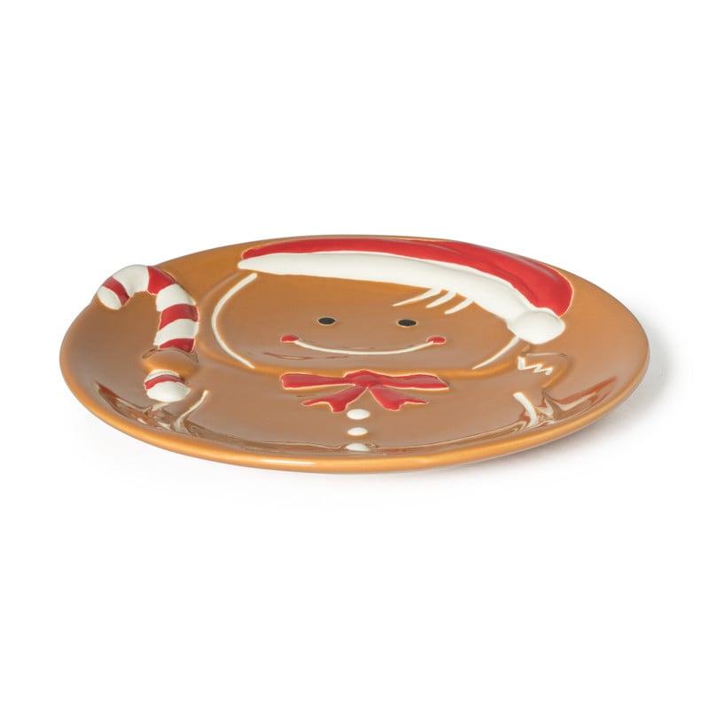 Ontbijtbord gingerbread - ø20.5x2 cm